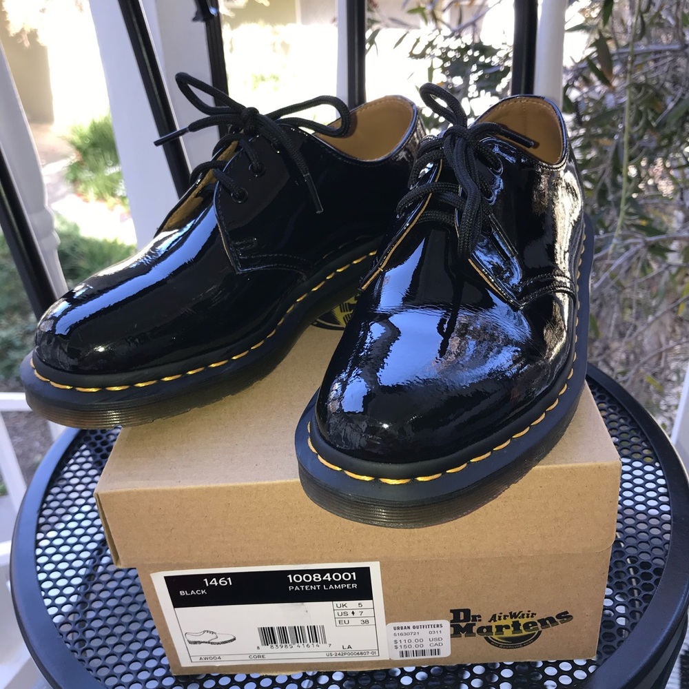 Doc Marten Patent Lamper Shoe 38